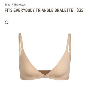 Skims fits everybody triangle bralette